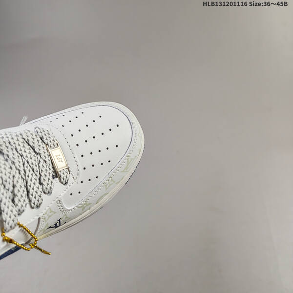 Nike Air Force 1 Low white navy gold grey EU 36-45 sneaker