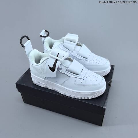 Nike Air Force 1 Utility Red Black Gum White EU 36-45 Sneaker - Unisex (BS-62394)