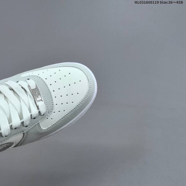 Nike Air Force 1 Low light grey white silver EU 36-45 sneaker