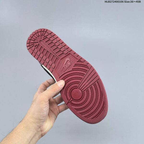 Jordan Air Jordan 1 Low burgundy/white/black EU 36-45 lifestyle