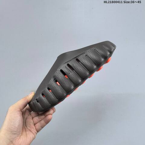 Nike Mind 001 Black Orange Grey EU 36-45 Slides - Unisex (BS-60810)