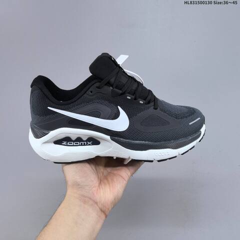 Nike Structure Plus ReactX Air Zoom Green Purple Black White EU 36-45 Running Shoe - Unisex (BS-61646)