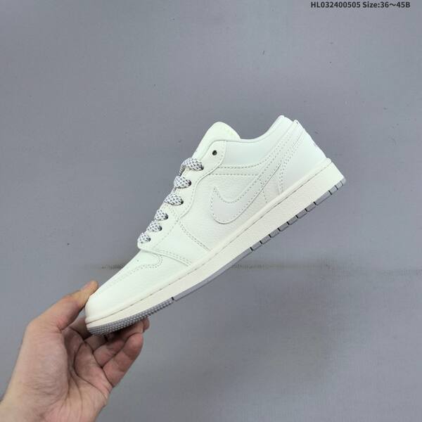 Nike Air Jordan 1 Low off white light grey EU 36-45 sneaker