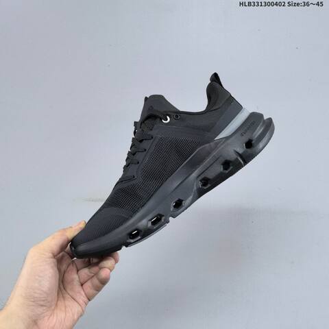 On Running Cloudpulse Next All Black Dark Grey EU 36-45 Running Shoe Running Sneakers - Unisex (BS-69649)