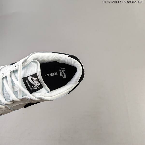 Nike SB Dunk Low Pro white black EU 36-45 skate shoe