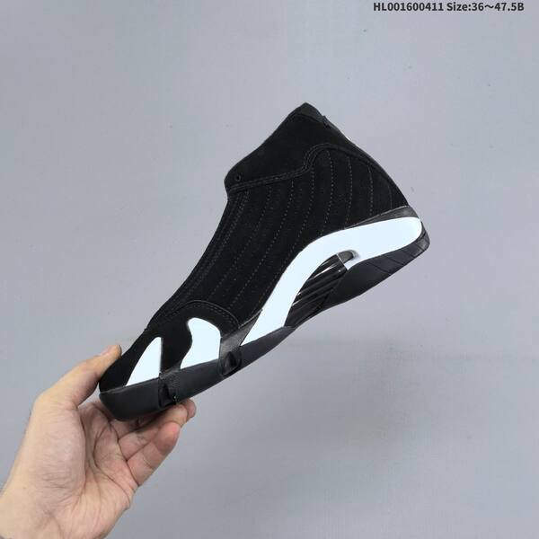 Jordan Air Jordan 14 Retro black/white (Bred) 36~47.5 basketball