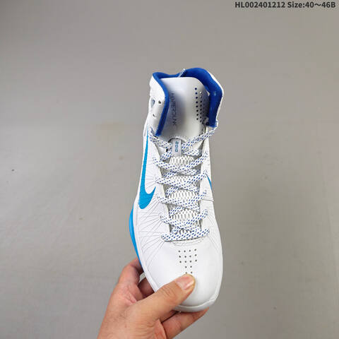 Nike Hyperdunk 2010 White Blue EU 40-46 Basketball Shoe - Men's (BS-62750)