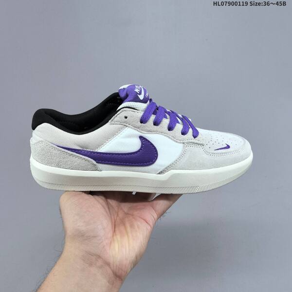 Nike SB Force 58 light grey white purple black EU 36-45 skate shoe