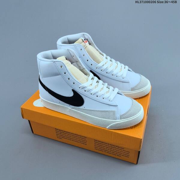 Nike Blazer Mid 77 VNTG black white sail red EU 36-45 skate shoe