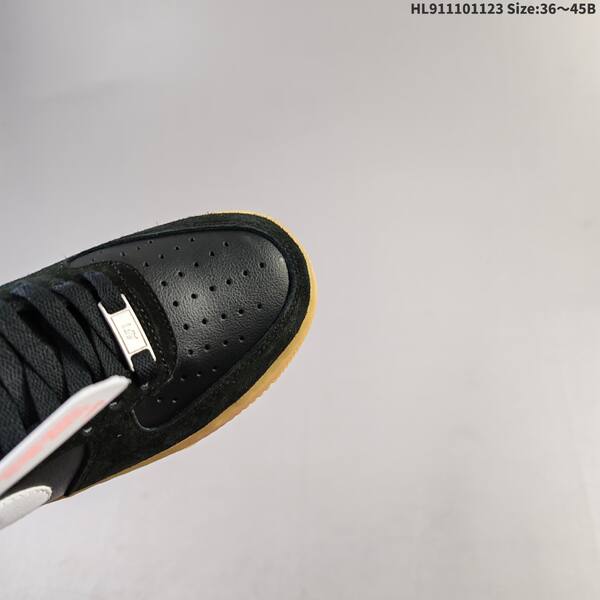 Nike Air Force 1 07 black white gum brown EU 36-45 sneaker