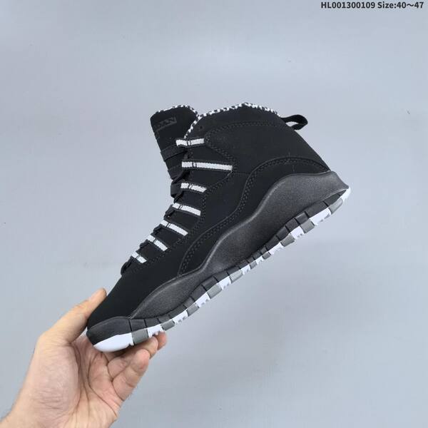 Jordan Air Jordan 10 Retro Black/White/Grey EU 40-47 basketball