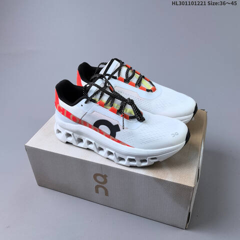On Cloudmonster Paf White Light Blue EU 36-45 Running Shoe Running Sneakers - Unisex (BS-69734)