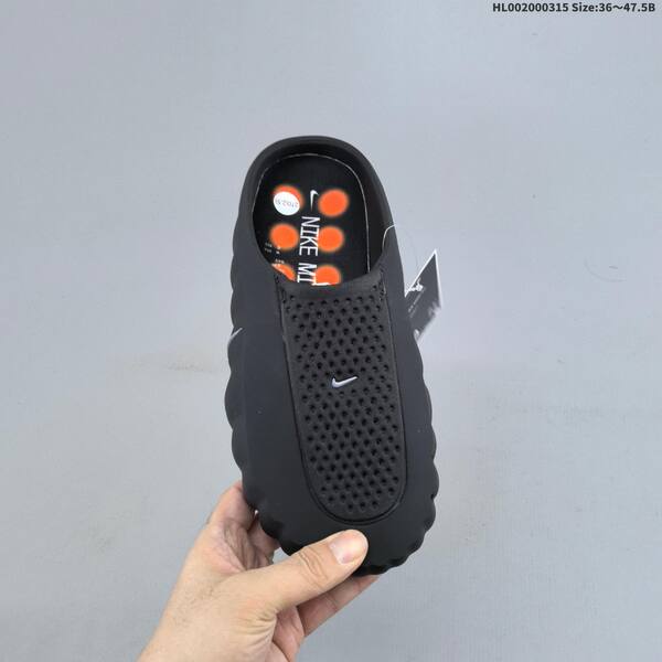 Nike Mind 001 black silver EU 36-47 5 slides
