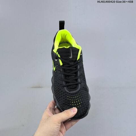 Nike Mind 002 HQ4308-003 Black Neon Green EU 36-45 Running Shoe - Unisex (BS-60636)