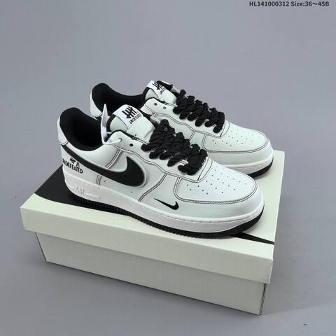 Nike Air Force 1 07 Off White Burgundy Grey EU 36 45 Sneaker EU 36-45 - Unisex (BS-61353)