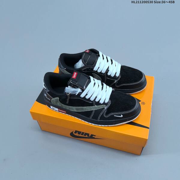 Jordan Air Jordan 1 Low Black/Olive/White EU 36-45 basketball