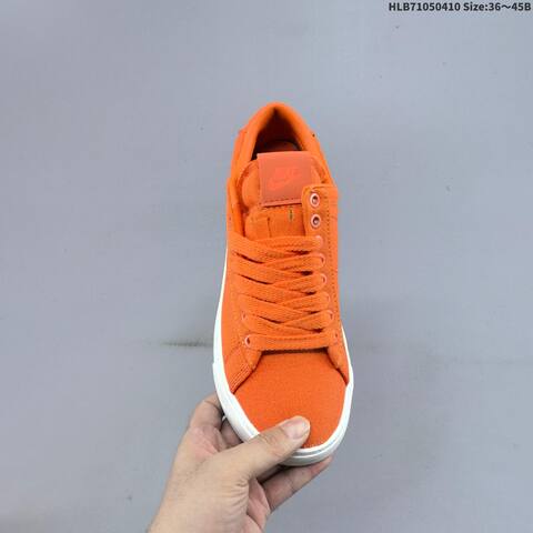 Nike Blazer Low Devin Booker Detroit Tigers HQ2054 801 Orange Sail Maroon EU 36-45 Skate Shoe - Unisex (BS-60846)