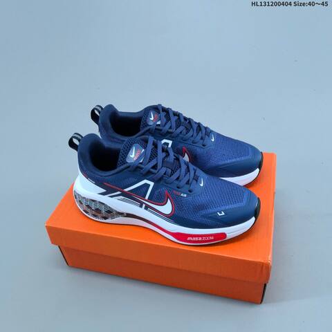 Nike Air Zoom Winflo V2 White Navy Gold Black EU 40-45 Running Shoe - Men's (BS-60942)