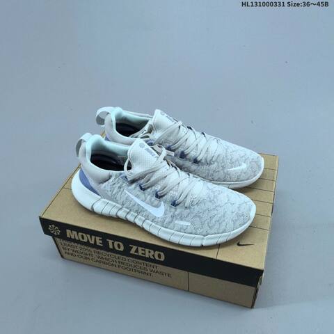 Nike Free Run 5 0 White Black Beige Orange EU 36-45 Running Shoe - Unisex (BS-61011)