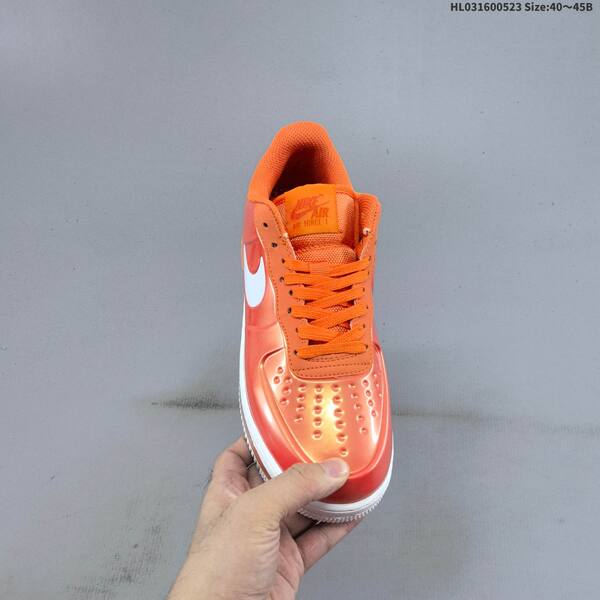 Nike Air Force 1 Posite Foamposite Max orange white red EU 40-45 sneaker