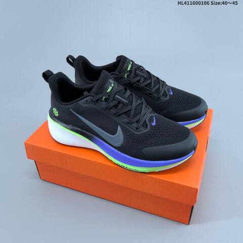 Nike Air Zoom Pegasus 42 Light Grey Black White EU 40-45 Running Shoe - Men's (BS-62205)