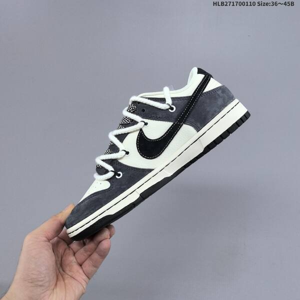 Nike SB Dunk Low off white black dark grey EU 36-45 skate shoe