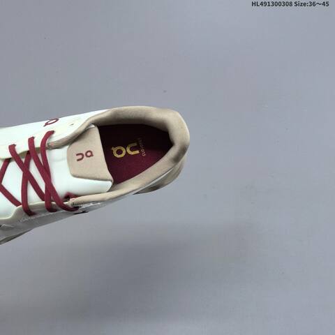 On Running Cloudtilt Off White Beige Burgundy EU 36-45 Running Shoe Running Sneakers - Unisex (BS-69690)
