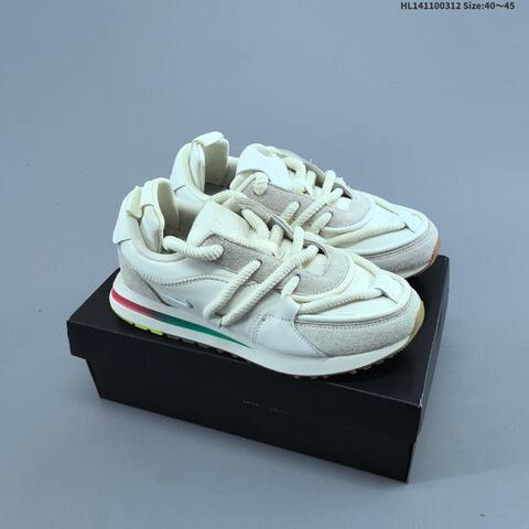Nike Vaporwaffle Sacai White Purple Red Yellow Black EU 40-45 Sneaker - Men's (BS-61352)
