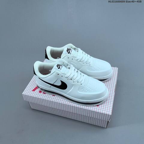 Nike Air Force 1 Posite Foamposite Max White Black Clear EU 40-45 Sneaker - Men's (BS-59941)
