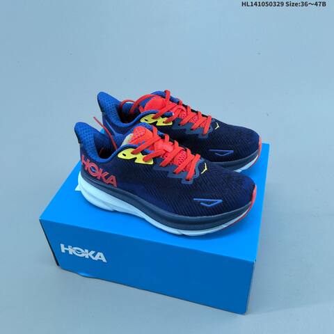HOKA ONE ONE Clifton 9 All White EU 36-47 Running Shoe Running Sneakers - Unisex (BS-69368)