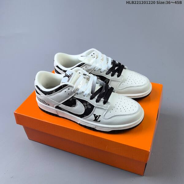 Nike SB Dunk Low Off White Light Grey Black EU 36-45 skate shoe