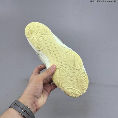 ASICS HYPERSYNC Cream Beige Silver EU 40-46 Running Shoe Running Sneakers - Men's (BS-68807)
