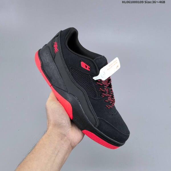 Jordan Flight Court black/red 36~46B basketball