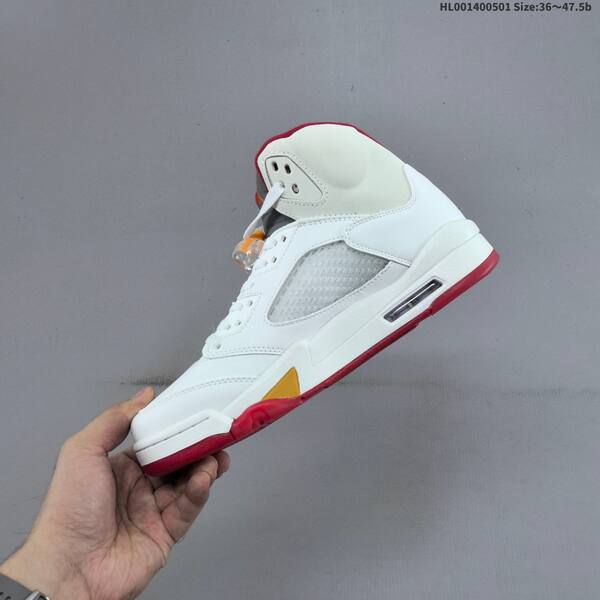 Jordan Air Jordan 5 Retro White/Red/Gold/Grey EU 36-47.5 basketball