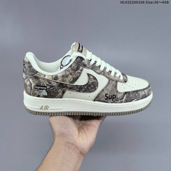 Nike Air Force 1 Low cream brown white EU 36-45 sneaker
