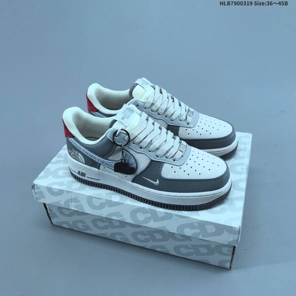 Nike Air Force 1 07 LV8 white beige red EU 36-45 sneaker