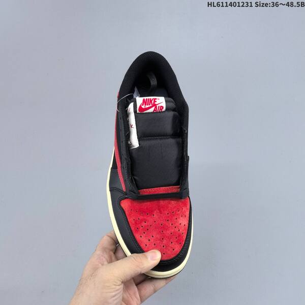 Nike Air Jordan 1 black/red/cream 36-48.5 basketball