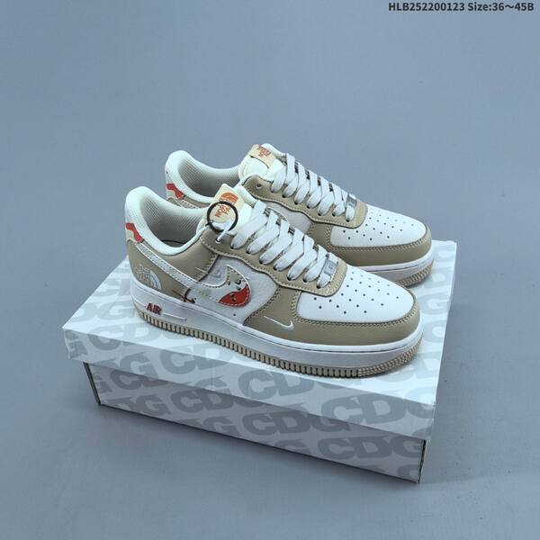 Nike Air Force 1 07 IQ1119 off white black grey red EU 36-45 sneaker