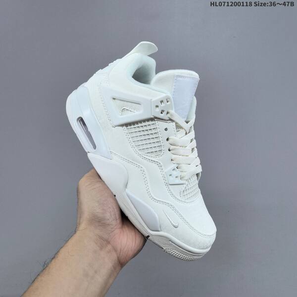 Nike Air Jordan 4 Retro white EU 36-47.5 basketball