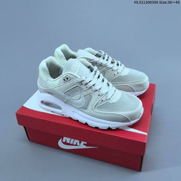 Nike Air Max Command Leather grey black white EU 40-45 running shoe