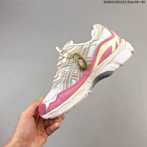 ASICS GEL-NYC White Silver Pink Beige EU 36-45 Running Shoe Running Sneakers - Unisex (BS-69256)