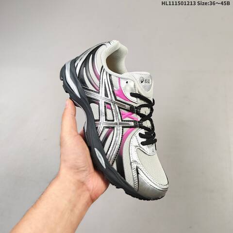 ASICS GEL SEKIRAN Silver Black Pink White EU 36 45 Running Shoe EU 36-45 Running Sneakers - Unisex (BS-69157)