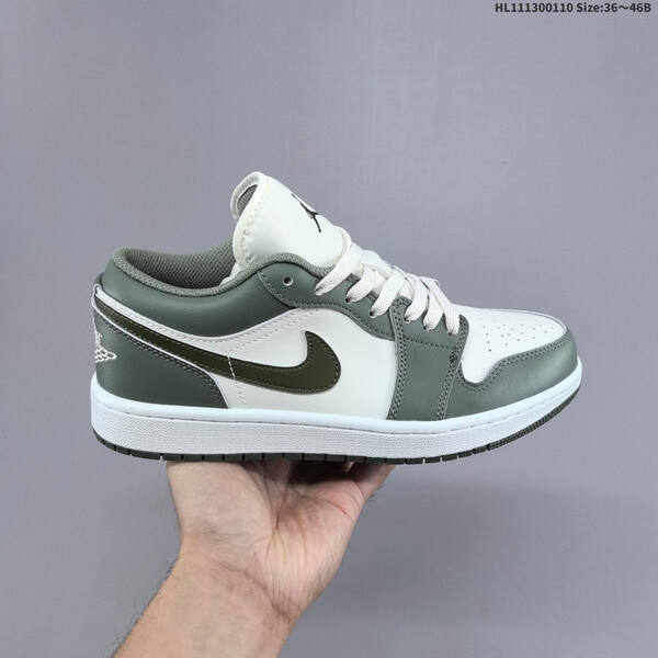 Jordan Air Jordan 1 Low OG white/olive green EU 36-46 casual