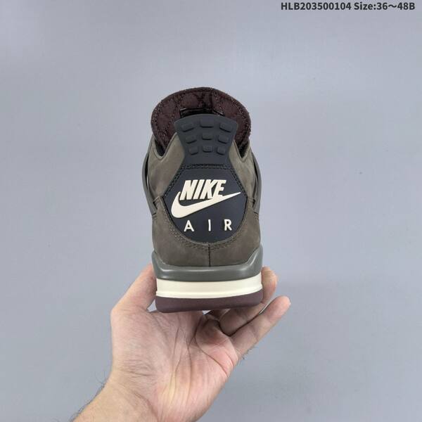 Jordan Air Jordan 4 Retro taupe/grey with black EU 36-48 basketball