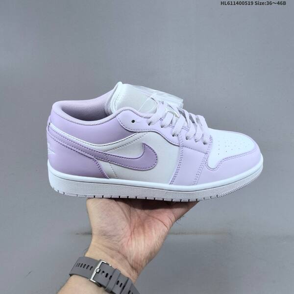 Jordan Air Jordan 1 Low black/white/grey/pink and white/lilac EU 36-46 casual