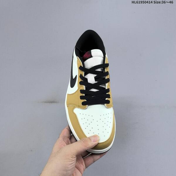 Jordan Air Jordan 1 Low white/black/tan EU 36-46 casual