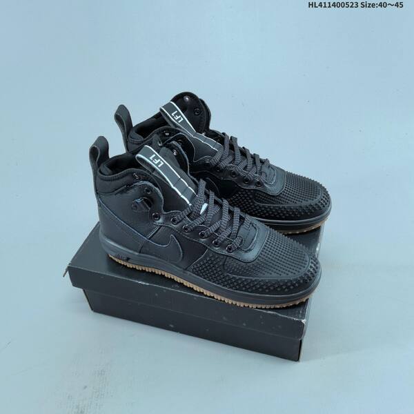 Nike Air Force 1 Duckboot black navy gum EU 40-45 boot