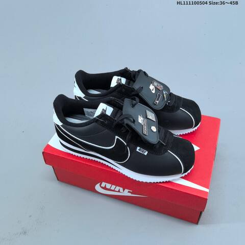 Nike Classic Cortez Black White EU 36-45 Sneaker - Unisex (BS-60526)