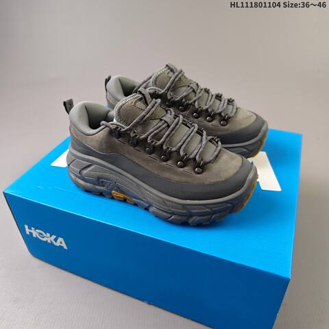HOKA ONE ONE Tor Summit TP Grey Off White EU 36-46 Trail Shoe Trail Running Sneakers - Unisex (BS-69485)
