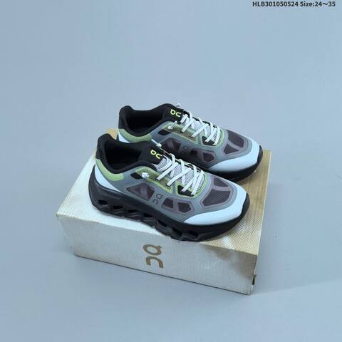 On Running Cloudtilt Remix Multicolor Black Blue White Red 24-35 Running Shoe Running Sneakers - Women's (BS-69521)